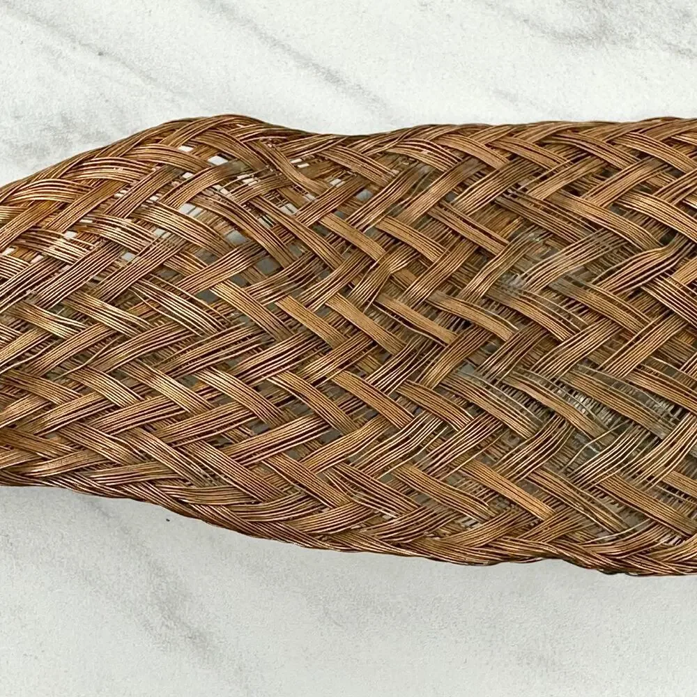 Boho Braided Wire Tie Belt Size XS Small Womens